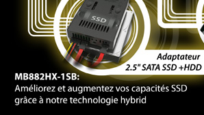 MB882HX-B SSD Xpander: Enhance & expand your SSD capabilities with our hybrid technology