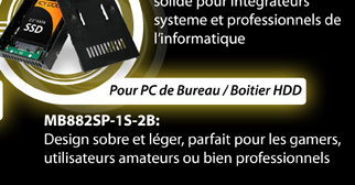 MB882SP-1S-2B: Simple and lightweight design, perfect for power users, gamers & average users