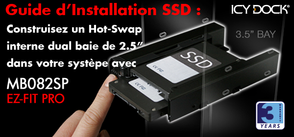 SSD Installation Guide: Build a hot-swap internal dual 2.5� drive bay for your system with MB082SP