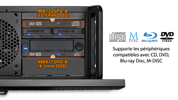 Boîtier de brûleur DVD externe USB 3.0 9,5 mm-Top fournisseur